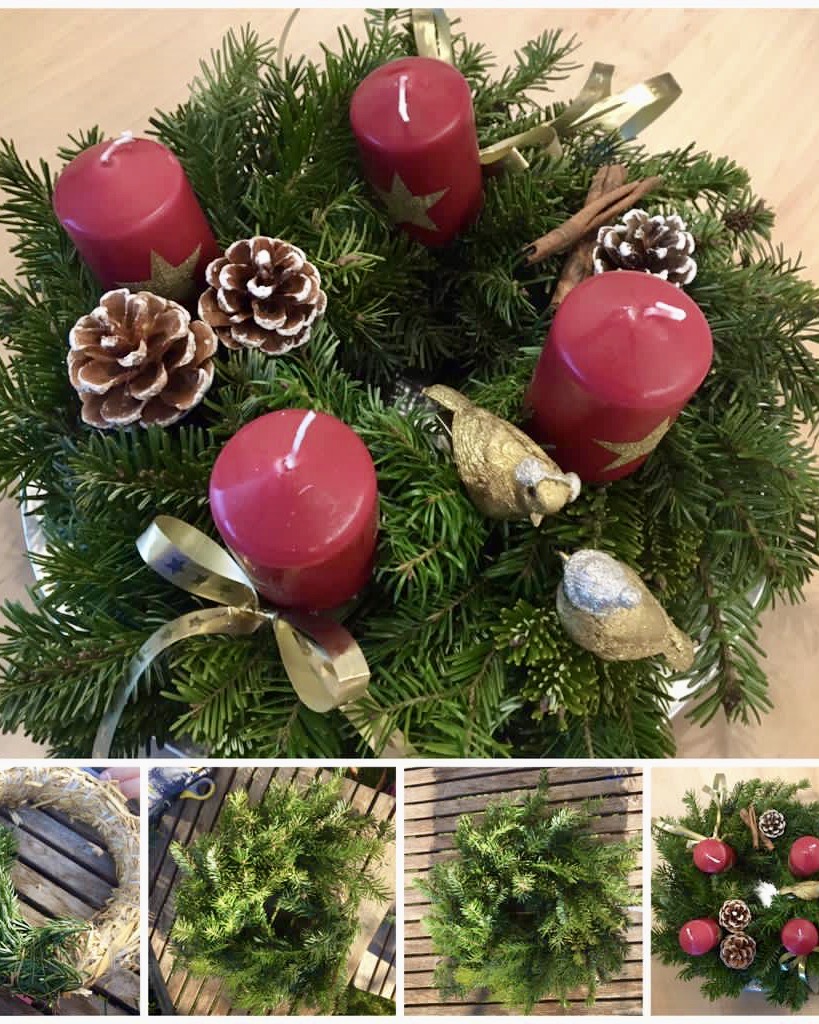 P20_5_Adventskranz05 Anleitung zur Adventskranz-Herstellung und ein Gedicht