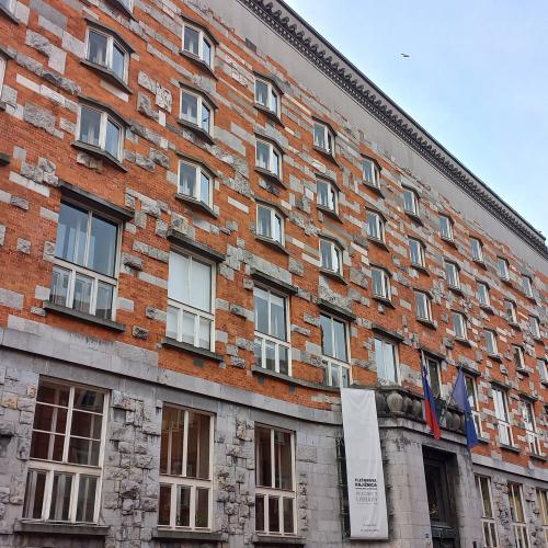 The library in Ljubljana