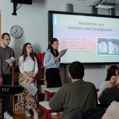 Franziskanergymnasium Visoko auf Gegenbesuch in Tirol