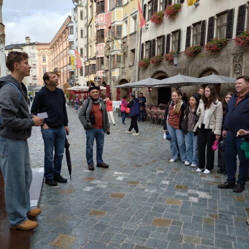 Franziskanergymnasium Visoko auf Gegenbesuch in Tirol