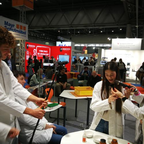 Erasmus+-Projekt „Alpen und Meer“ auf der Interpädagogica 2024