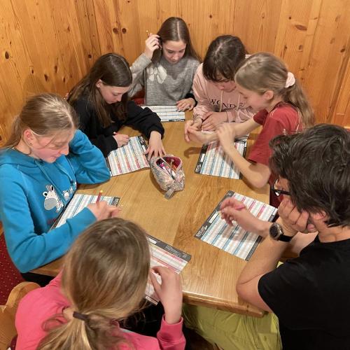 Schilager der 2ab am Pass Thurn – Kitzbühel