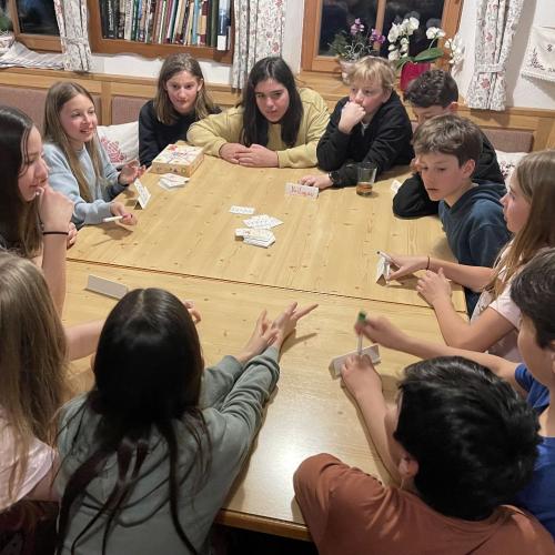 Schilager der 2ab am Pass Thurn – Kitzbühel