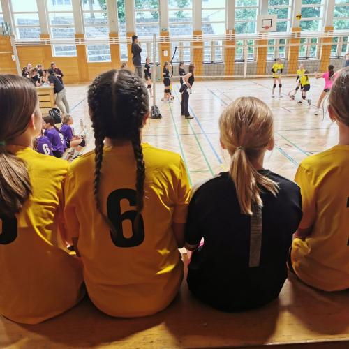 Minivolleyballmädels