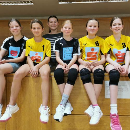 Minivolleyballmädels