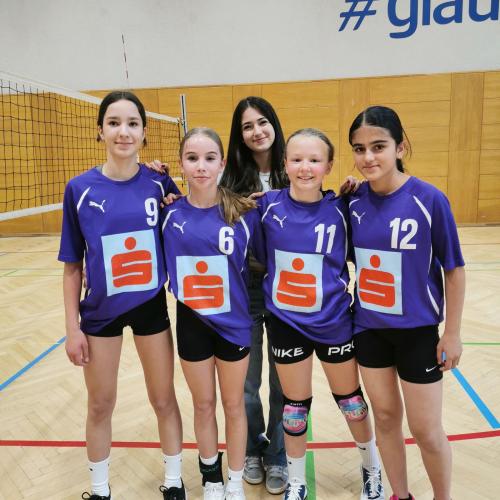 Minivolleyballmädels