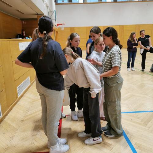 Minivolleyballmädels