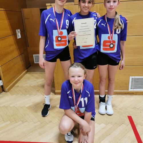 Minivolleyballmädels