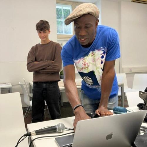 Der Musiker Napoleon Maddox