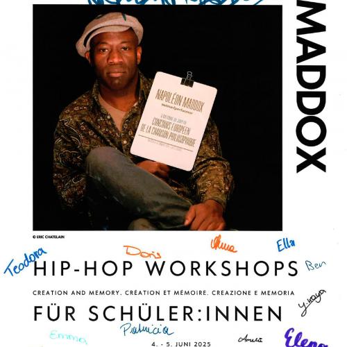 Der Musiker Napoleon Maddox