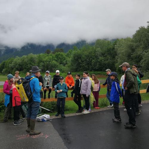 Klasse 2c:  Keine Elritzen im Lech