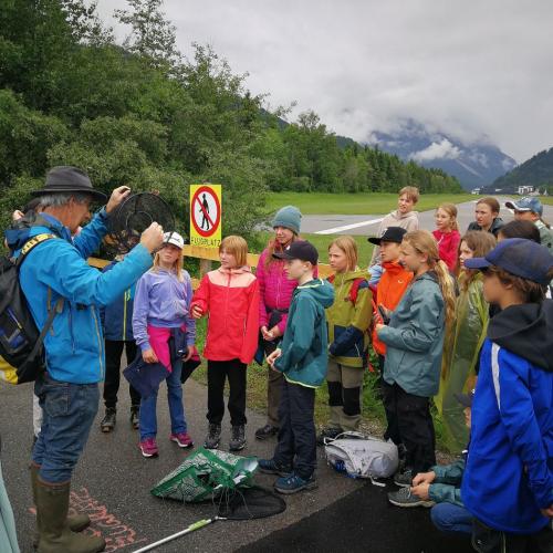Klasse 2c:  Keine Elritzen im Lech