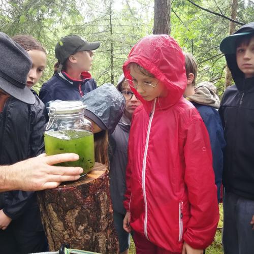 Klasse 2c:  Keine Elritzen im Lech