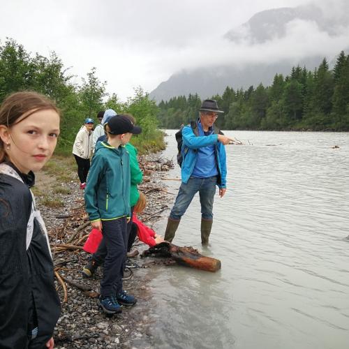 Klasse 2c:  Keine Elritzen im Lech