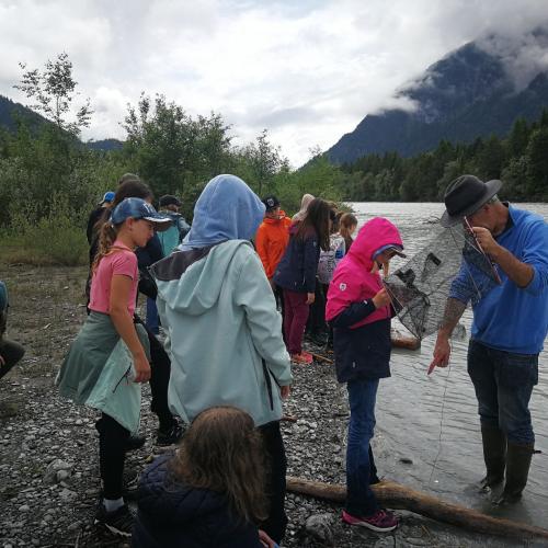 Klasse 2c:  Keine Elritzen im Lech