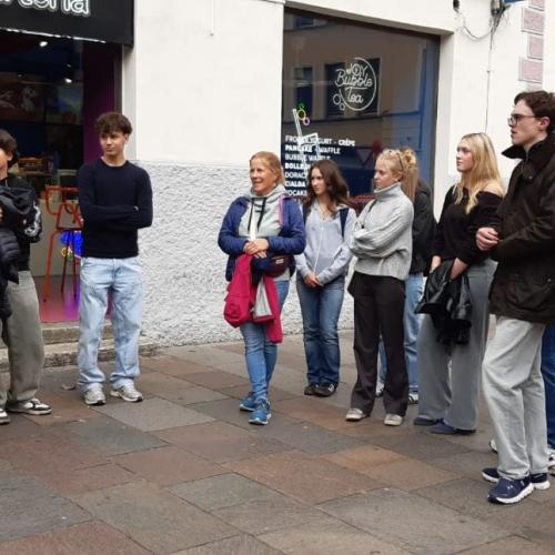 Franziskanergymnasium Hall trifft Franziskanergymnasium Bozen