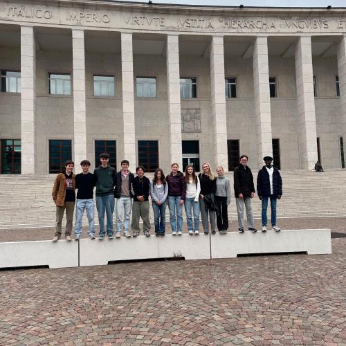 Franziskanergymnasium Hall trifft Franziskanergymnasium Bozen