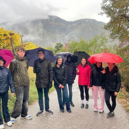 Franziskanergymnasium Hall trifft Franziskanergymnasium Bozen