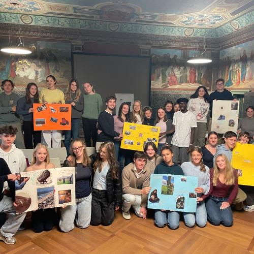 Franziskanergymnasium Hall trifft Franziskanergymnasium Bozen