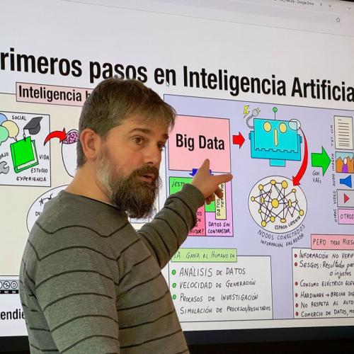 Spanischer Experte begeistert Schüler- und LehrerInnen