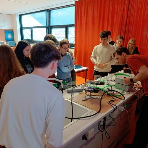 Physik-Workshops der 8. Klassen