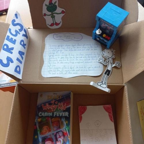 Reading, creating, presenting in English