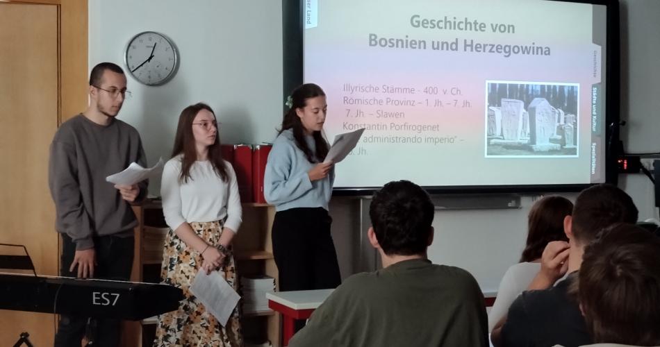 Franziskanergymnasium Visoko auf Gegenbesuch in Tirol