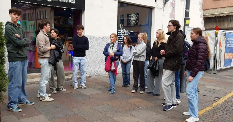Franziskanergymnasium Hall trifft Franziskanergymnasium Bozen