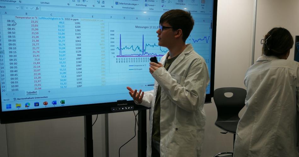 Interpädagogica - Luftqualitätsmessung