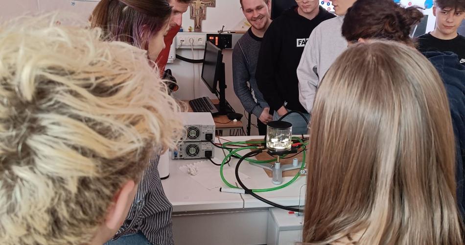 Physik-Workshops der 8. Klassen