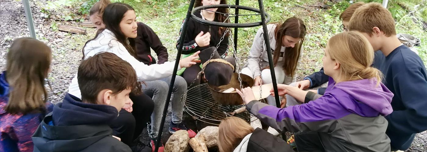 KTO Teambuilding der 5ab am Achensee 2020