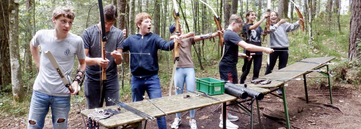 KTO Teambuilding der 5ab am Achensee 2020