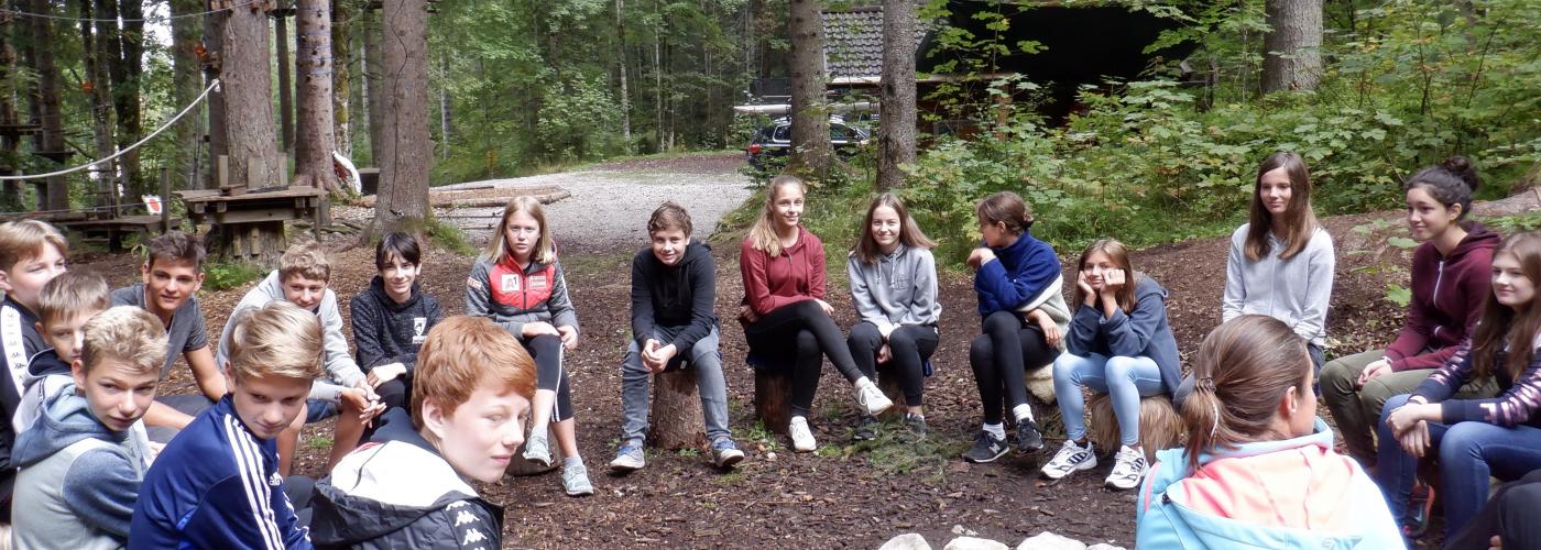 KTO Teambuilding der 5ab am Achensee 2020